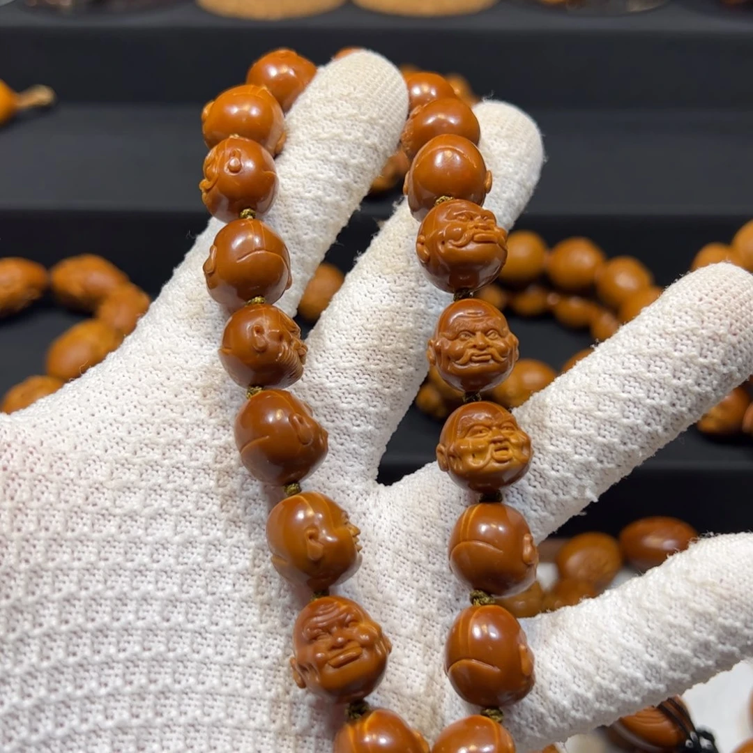 阿***利橄榄核手串/手链1.6十八罗汉手持