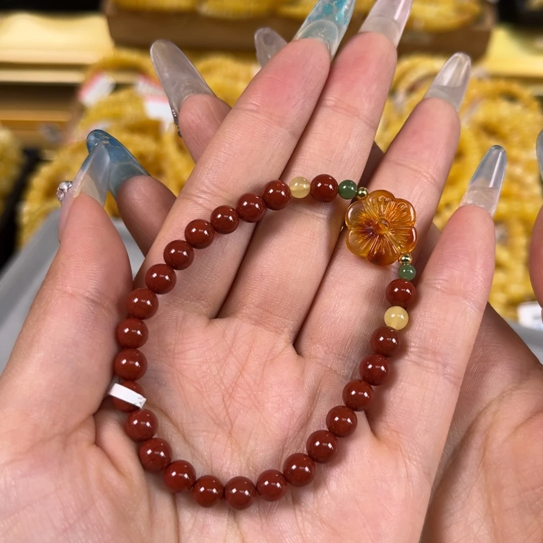 裸石琥珀未镶嵌diy