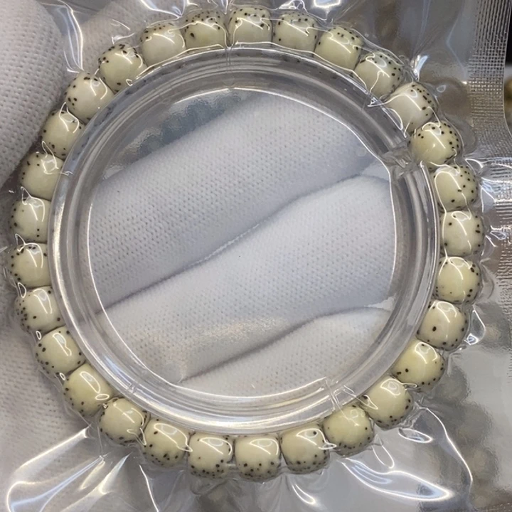 星月菩提吊坠海南星月菩提手串8青花河豚