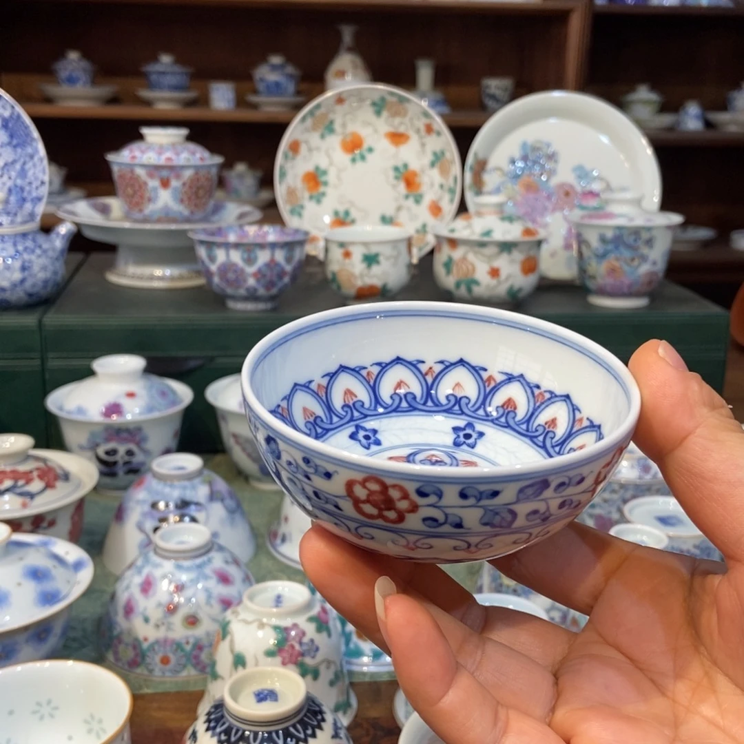 w雪山春晓红宝相谱洱杯