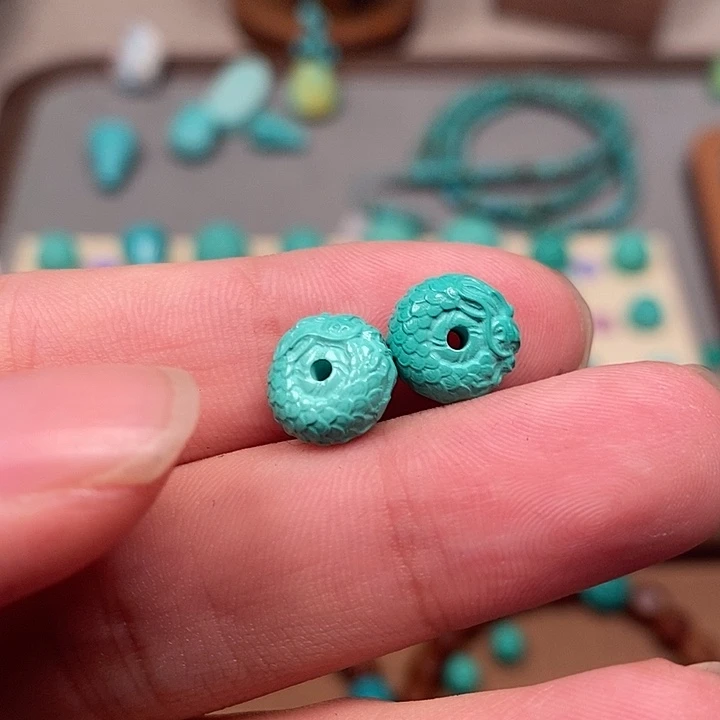 原生态湖北矿散珠配饰，尺寸10