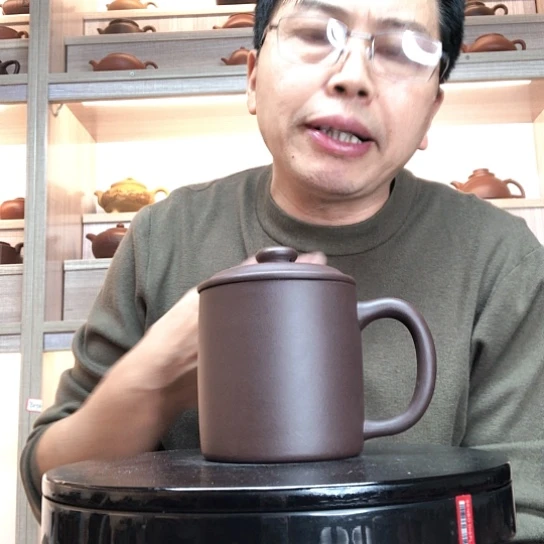 紫泥茶杯老料杯容量550