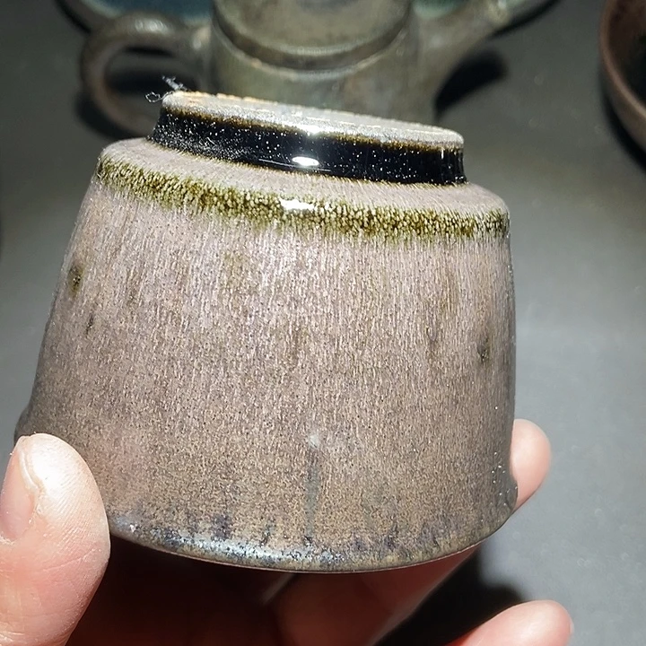 茶盏822 建窑建盏微瑕磨底