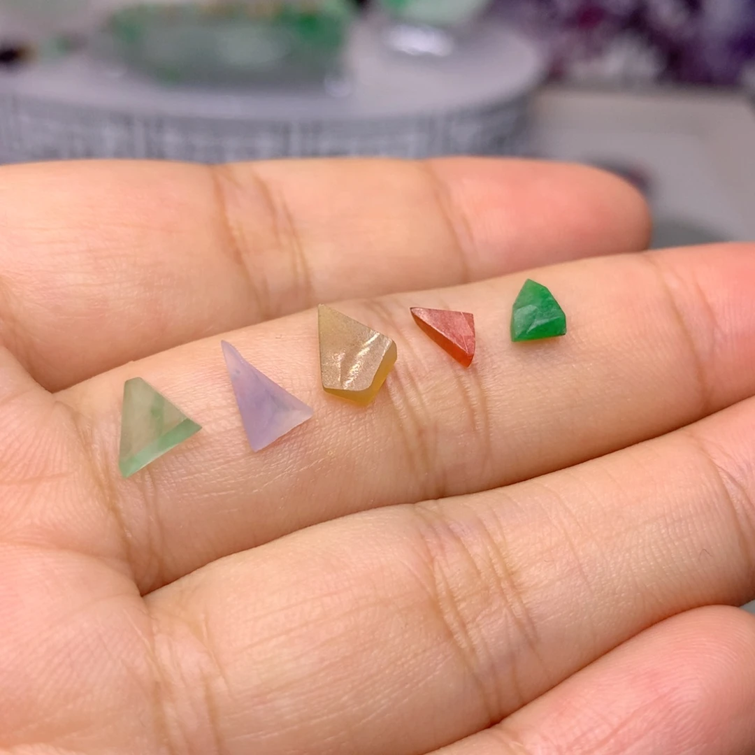 定制翡翠未镶嵌天然翡翠定制