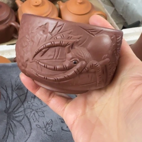 紫砂茶壶❤**❤底槽清主人杯