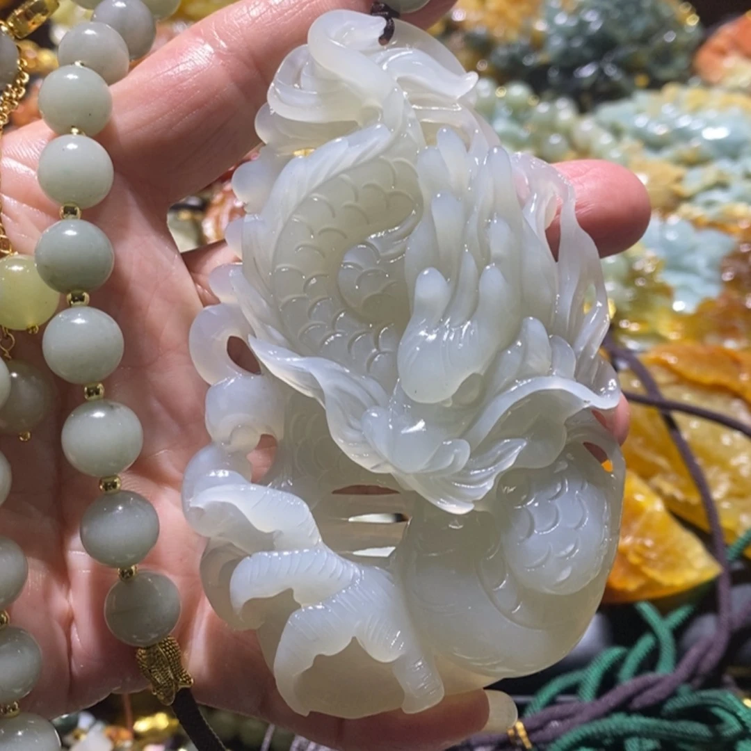 【闪购商品】岫玉毛衣链未镶嵌