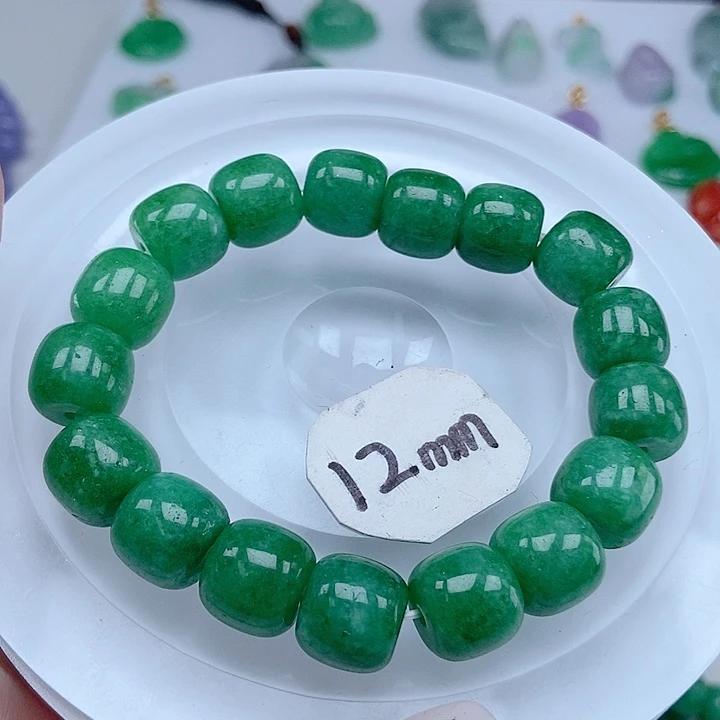 翡翠手链未镶嵌手链
