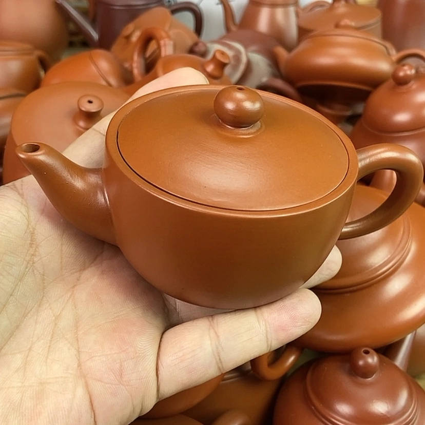 【闪购商品】茶壶朱泥130cc00000000000000