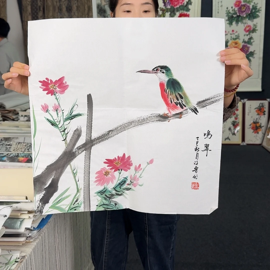 纯手绘的好看作品