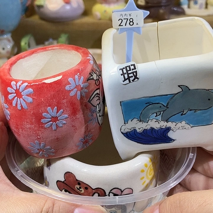 易***香278 手工手绘盆满29.9包邮