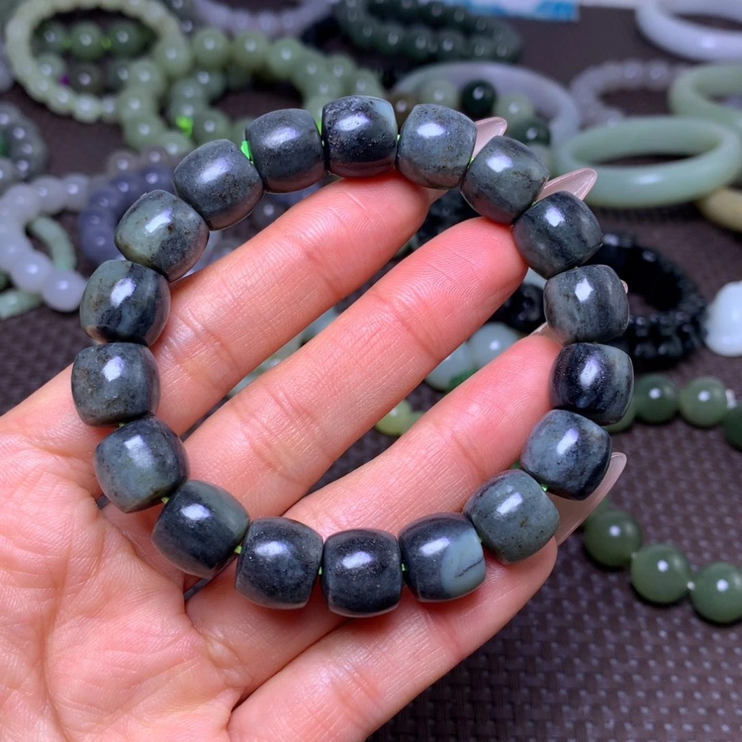 未镶嵌手串和田玉卡12