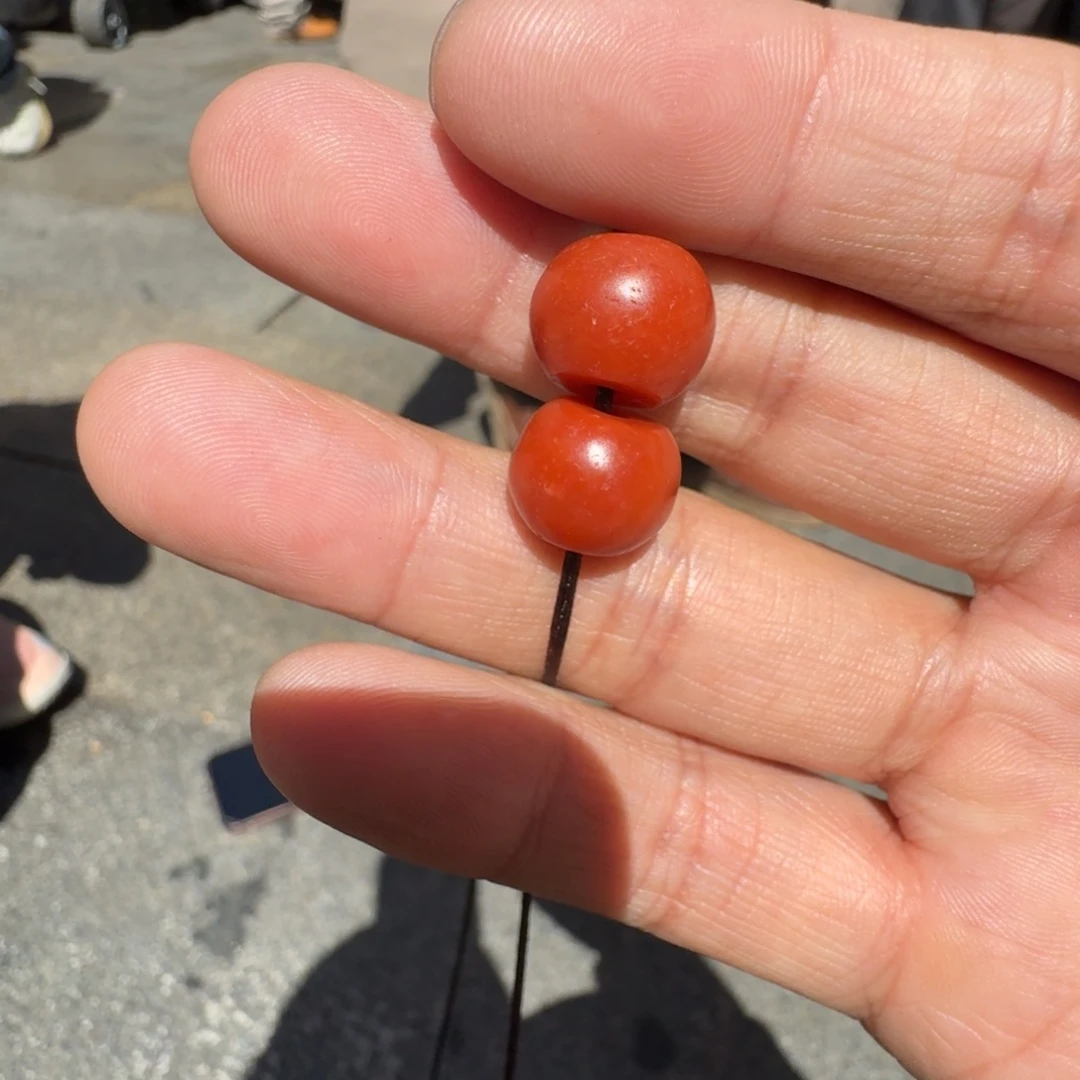 南红玛瑙未镶嵌颈饰