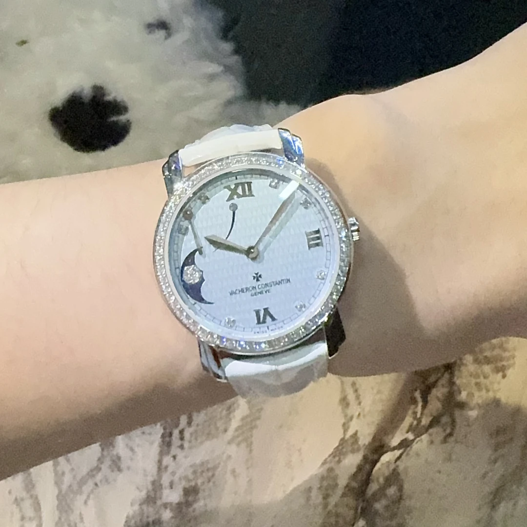 99新 Vacheron Constantin/江诗丹顿 麦麦推荐马耳他 白金原钻32