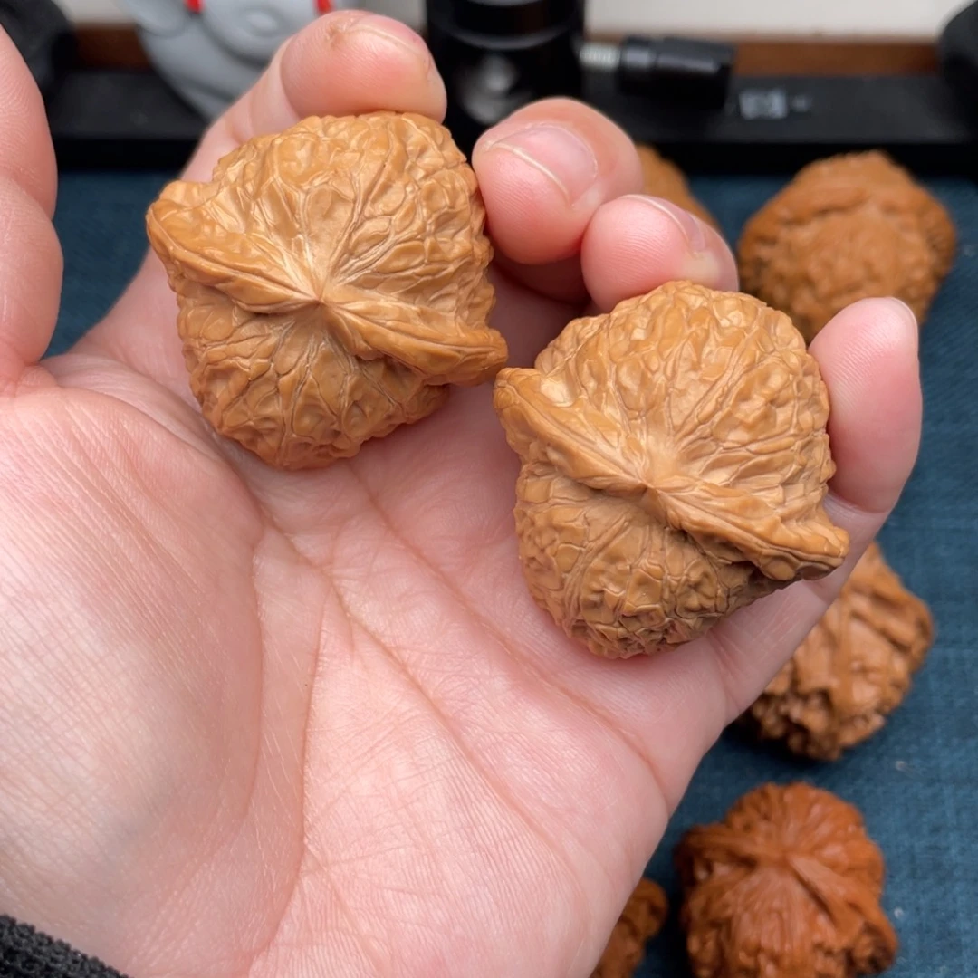 文玩核桃把件全品南瓜墩42