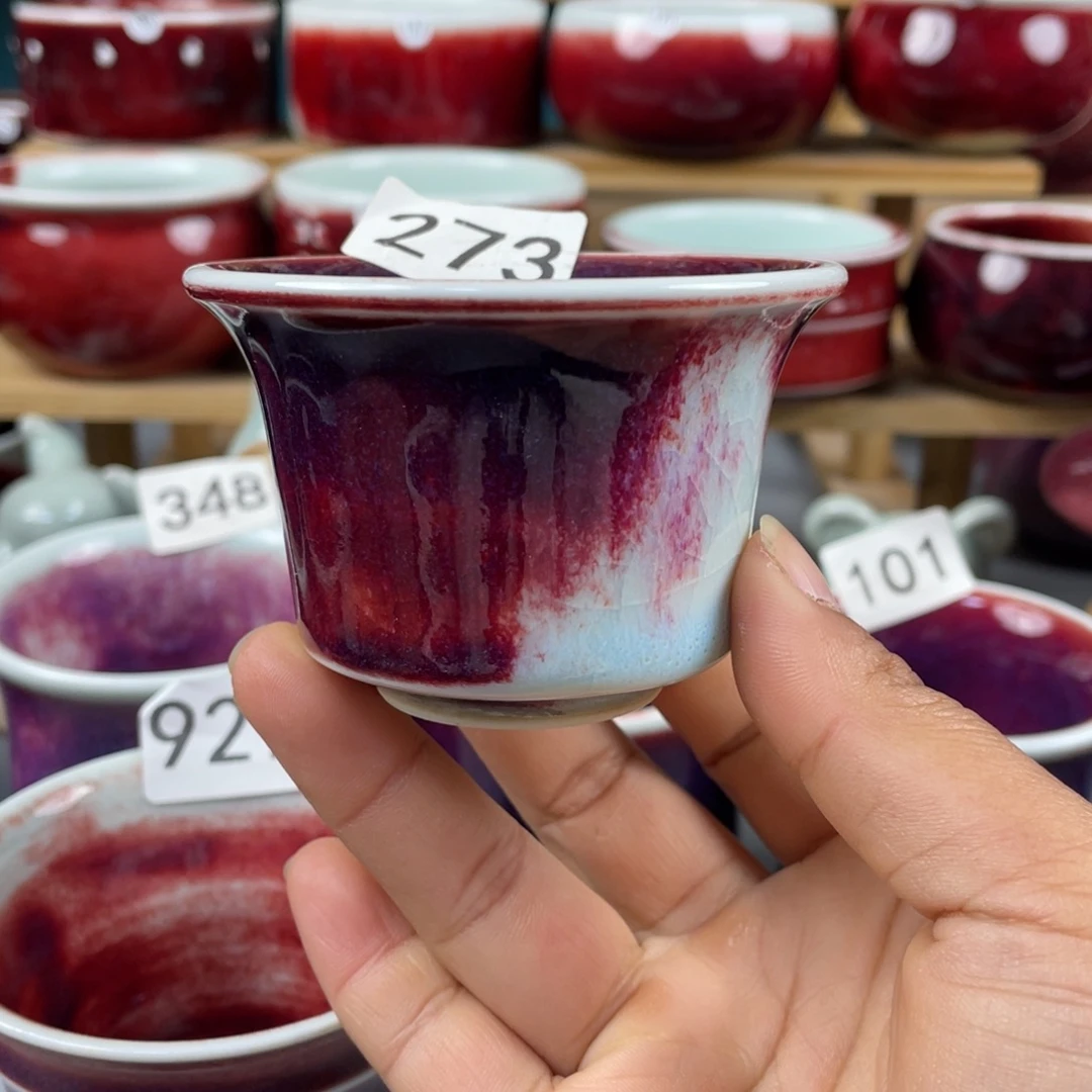 瓷片纯手工制作……