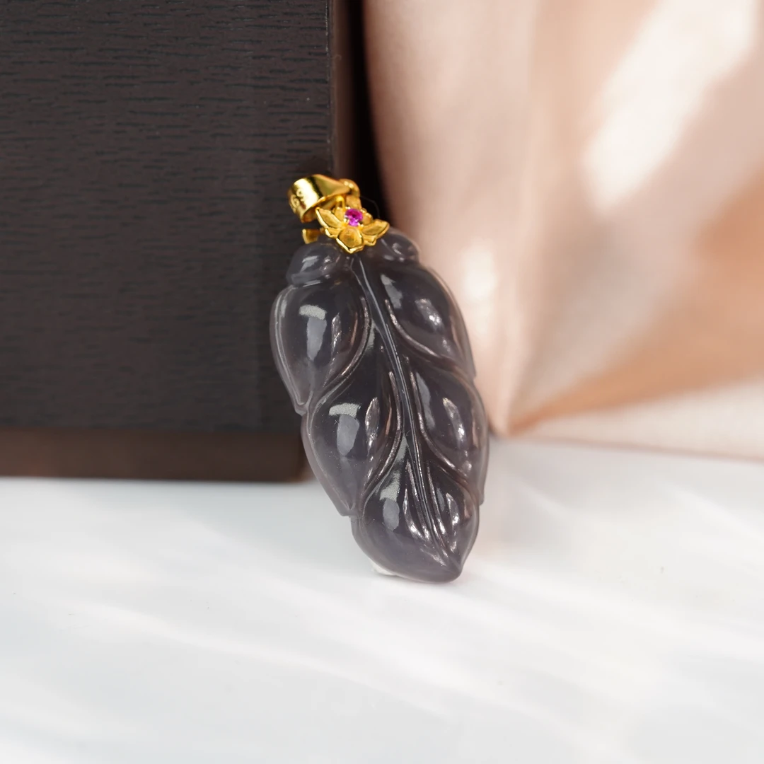 【小北好物】S925银和田玉吊坠约16*29mm【多样性发一件】-17QH16X488