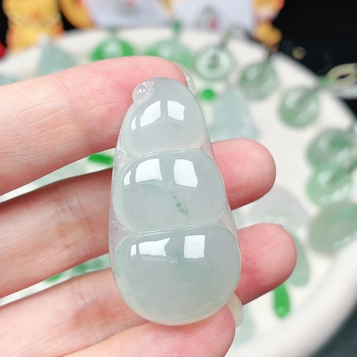 颈饰未镶嵌翡翠缅甸天然A货翡翠