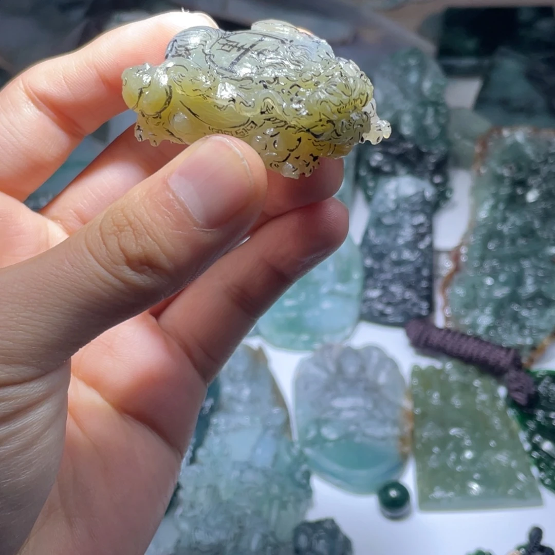 定制翡翠未镶嵌123456