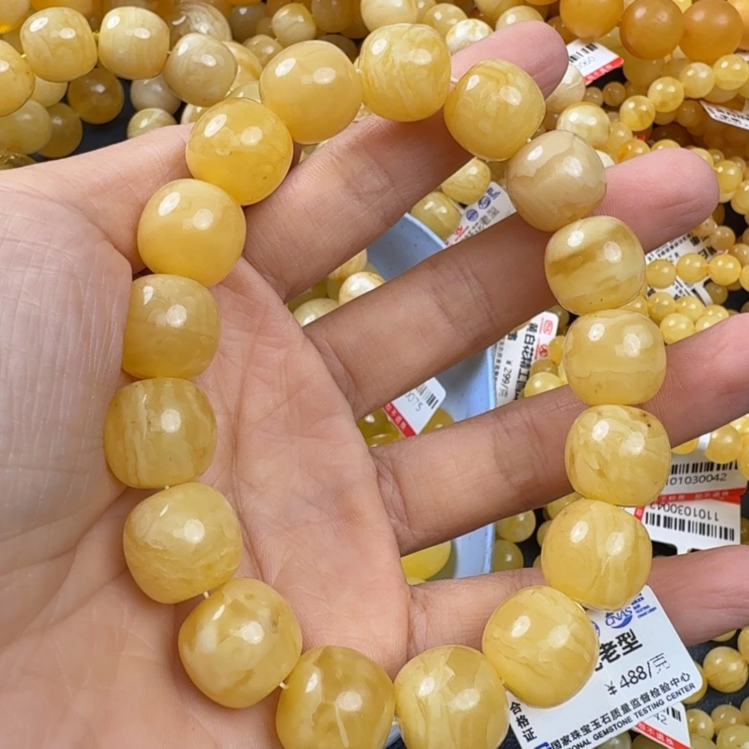 琥珀未镶嵌珠宝奇石