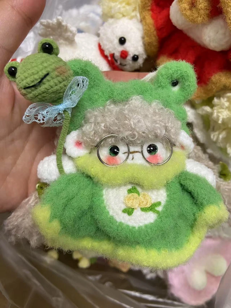 重工超重工钩织小羊编织玩偶（一物一拍 默认瑕疵 不退不换）