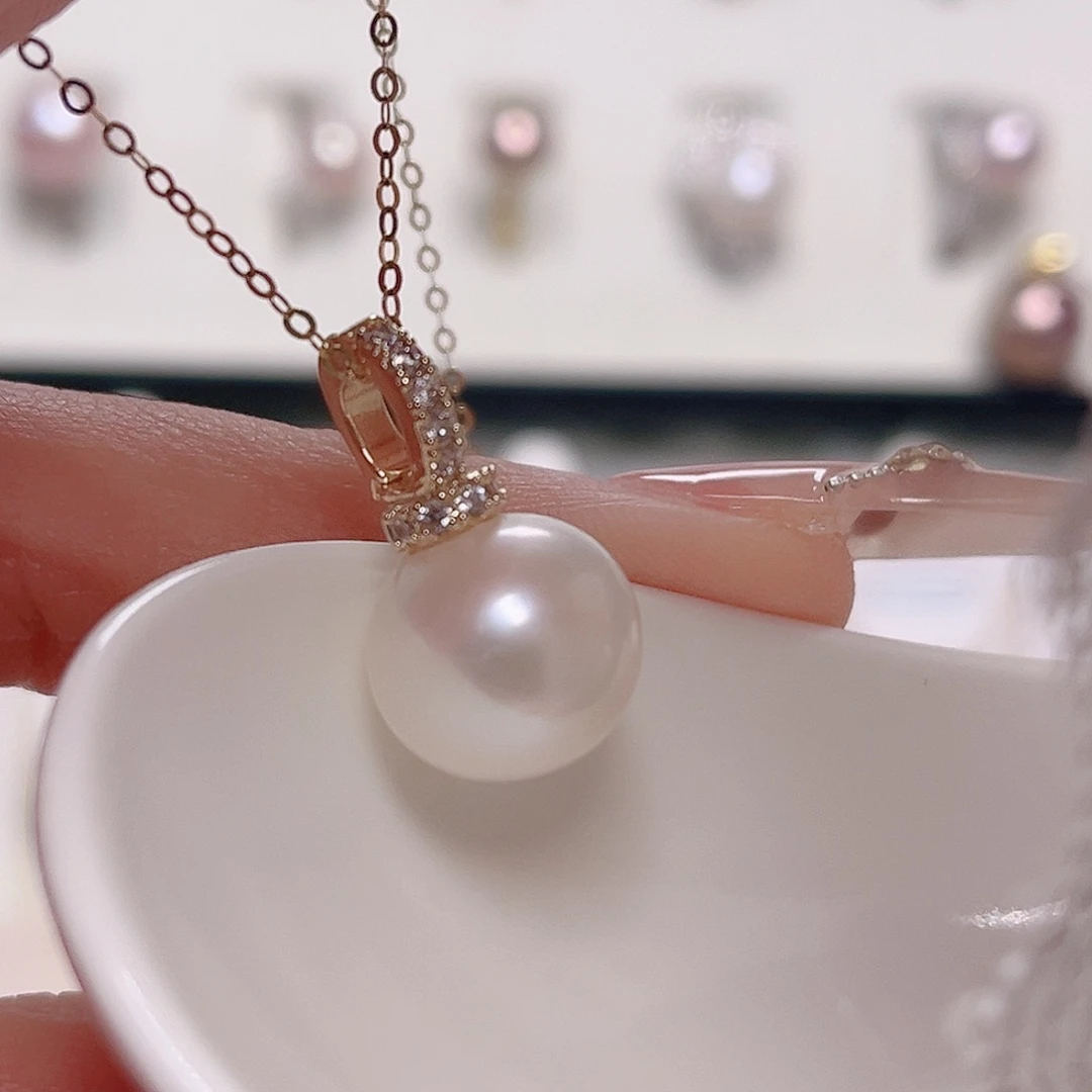 未镶嵌颈饰淡水珍珠