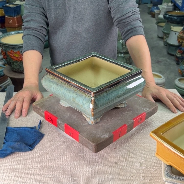 泳坤堂石湾盆陶瓷