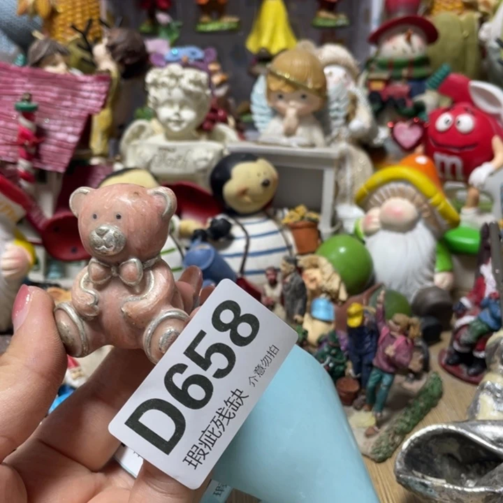 ****过摆件孤品老货微瑕瓷