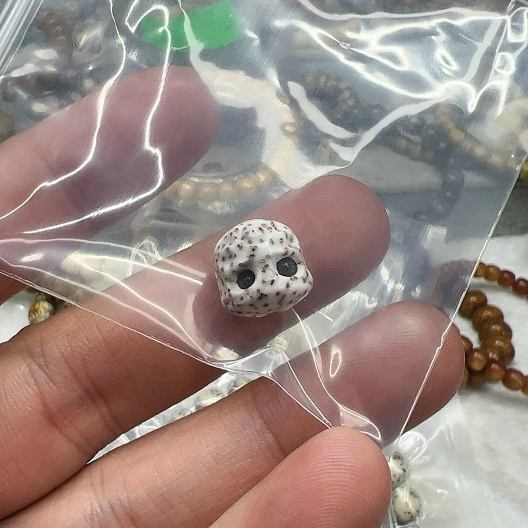 星月菩提手串91星月菩提阿呆头一颗