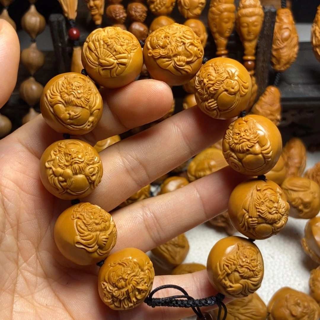 【闪购商品】手串/手链橄榄核山**舟光面钟馗