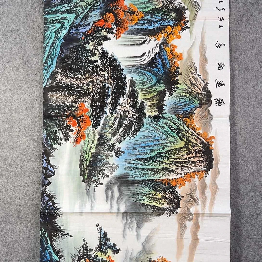 国画310 花鸟在此鸣叫时还要一