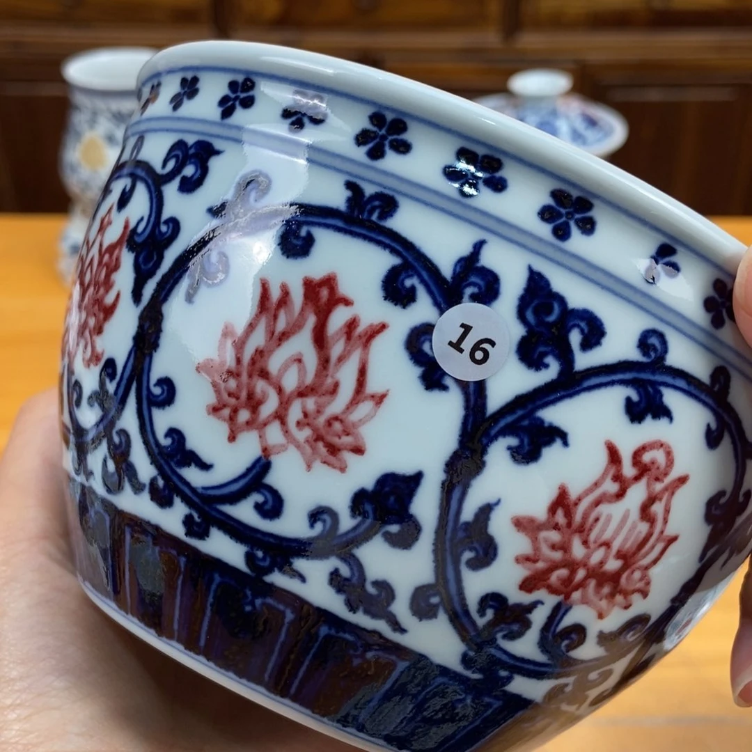 手绘现代茶具非古董