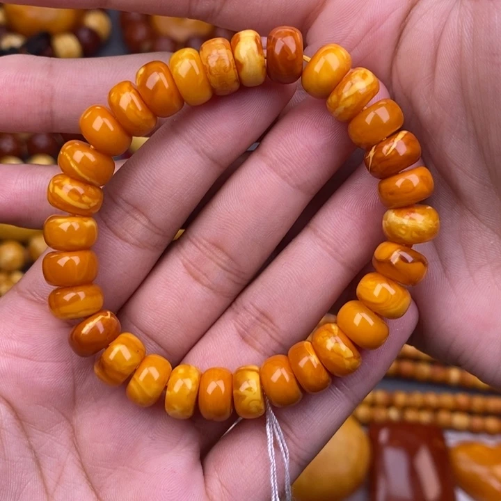 琥珀未镶嵌裸石蜜蜡L