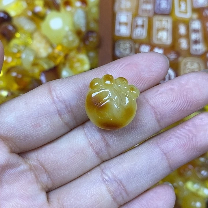 吊坠橄榄核猫爪22
