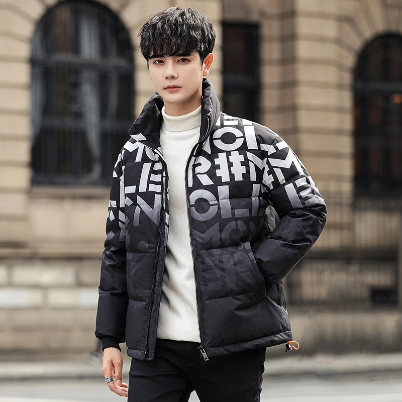 羽羽&冲锋衣外套秋冬季新款潮加厚夹克男可拆卸帽冬装冲锋衣