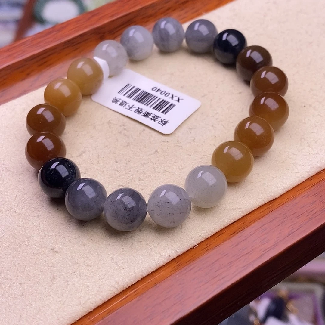 颈饰未镶嵌和田玉新疆楼兰手链10m