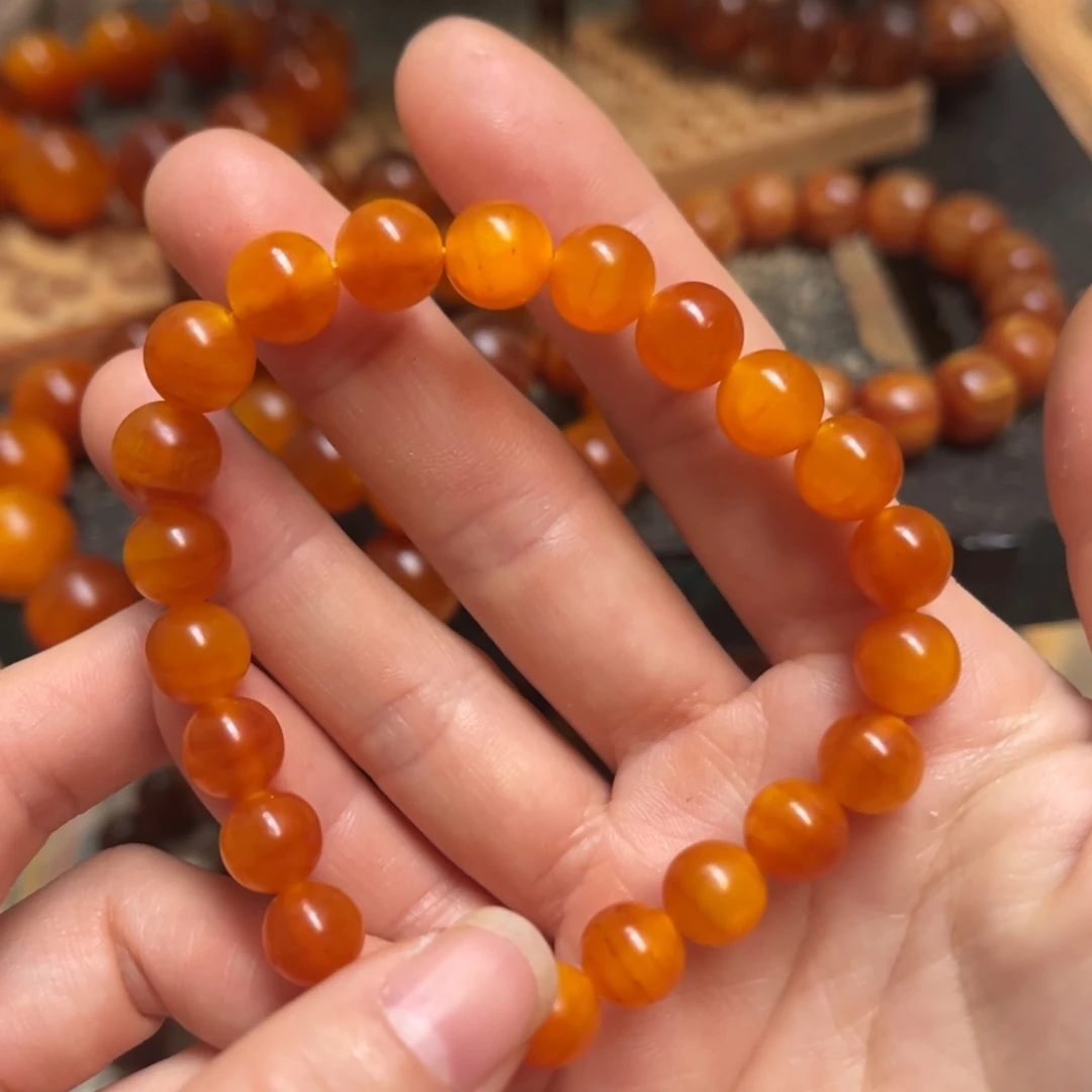 手串/手链松木（琥珀木）0.9包浆单圈
