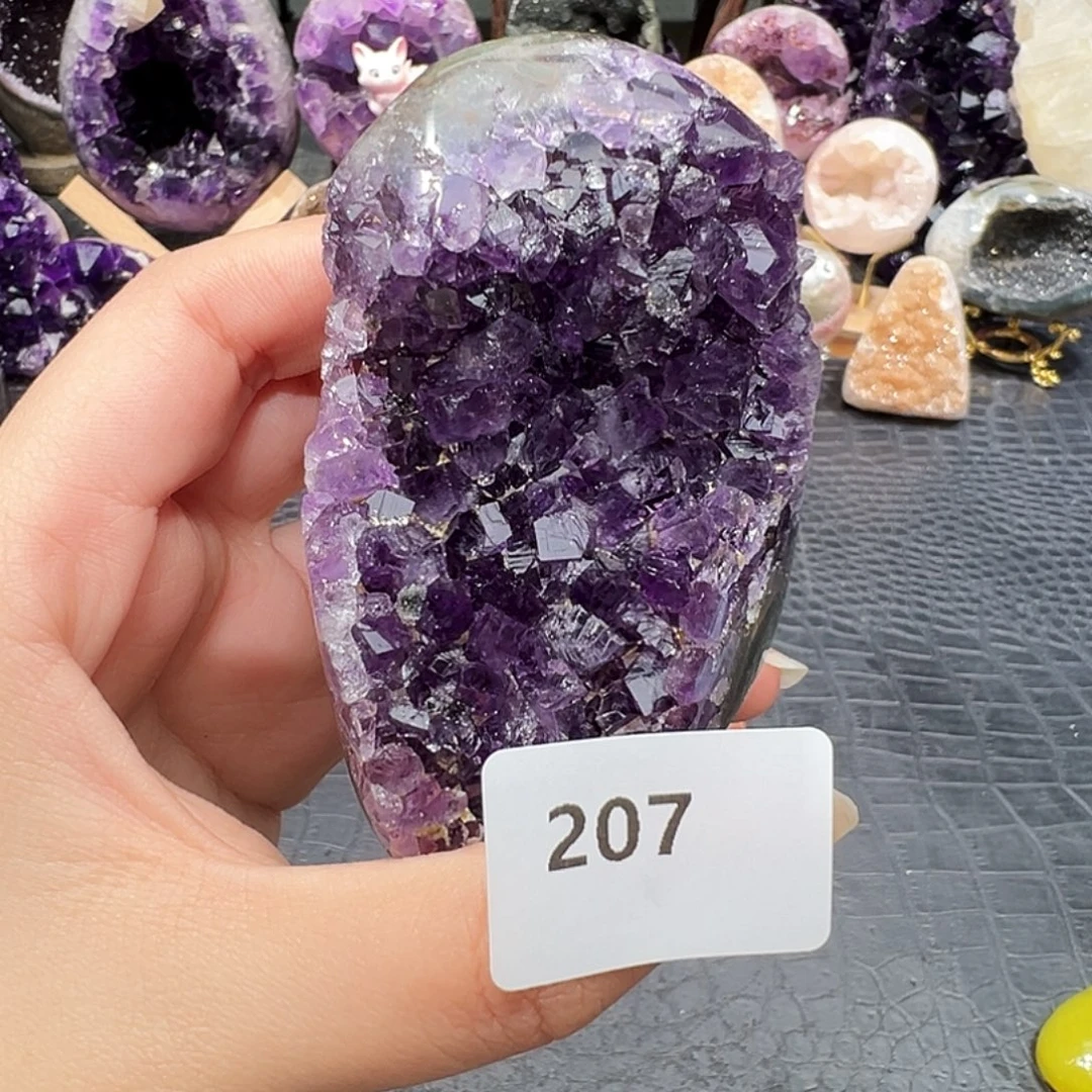 未镶嵌珠宝半成品紫晶