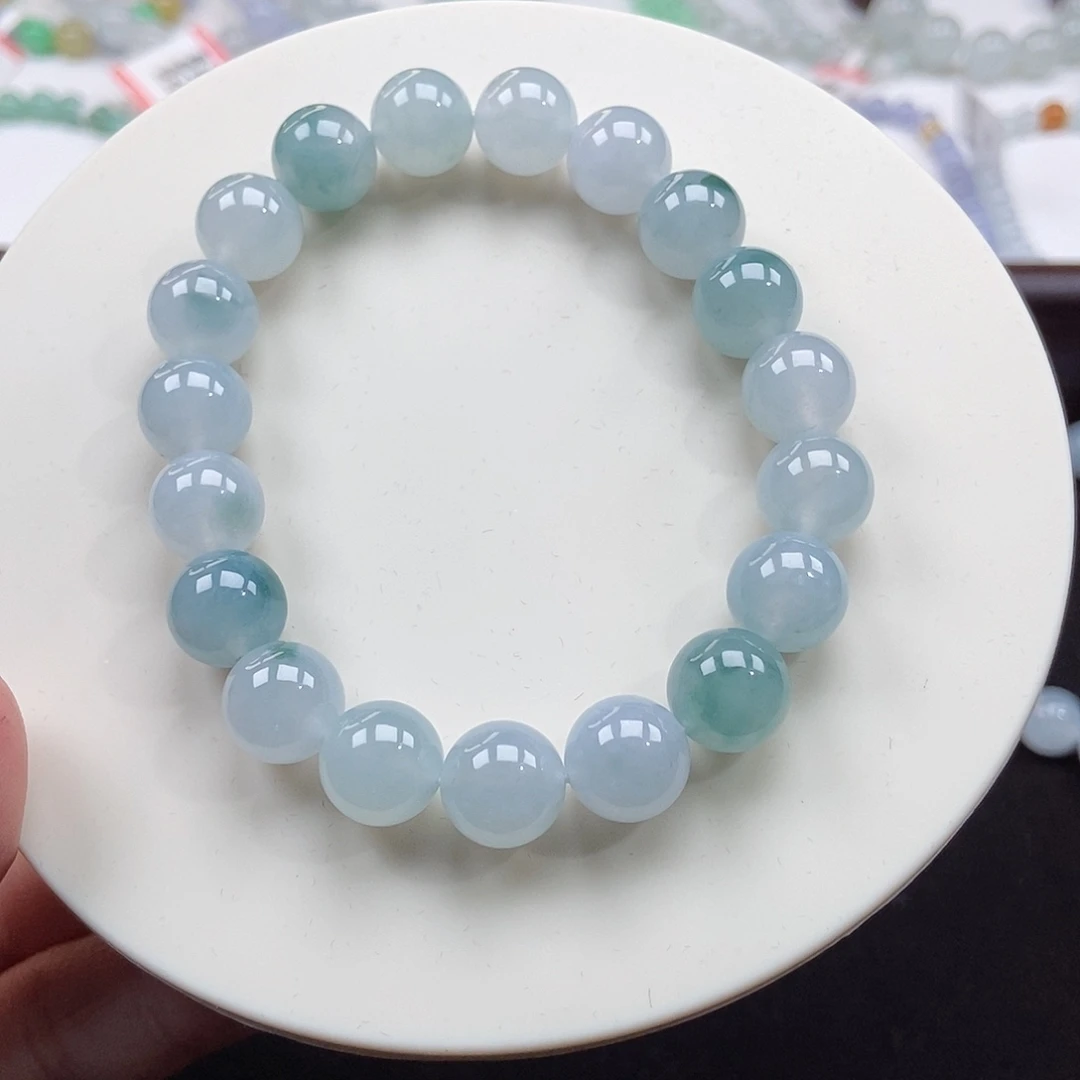 翡翠未镶嵌手串卡10