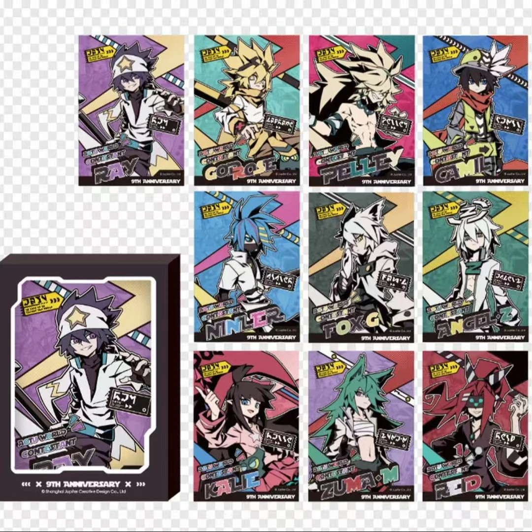 【九周年明信片玩法】凹凸世界正版九周年明信片（直播代拆）