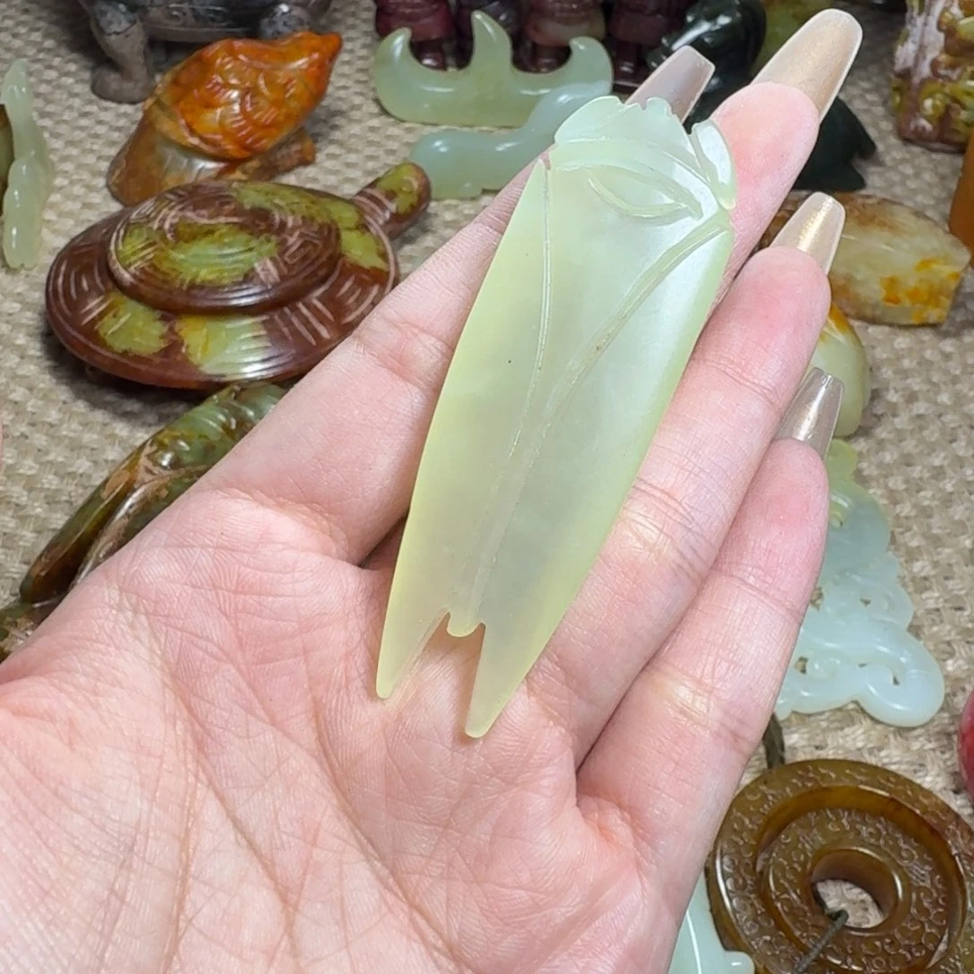 吊坠白玉菩提挂件