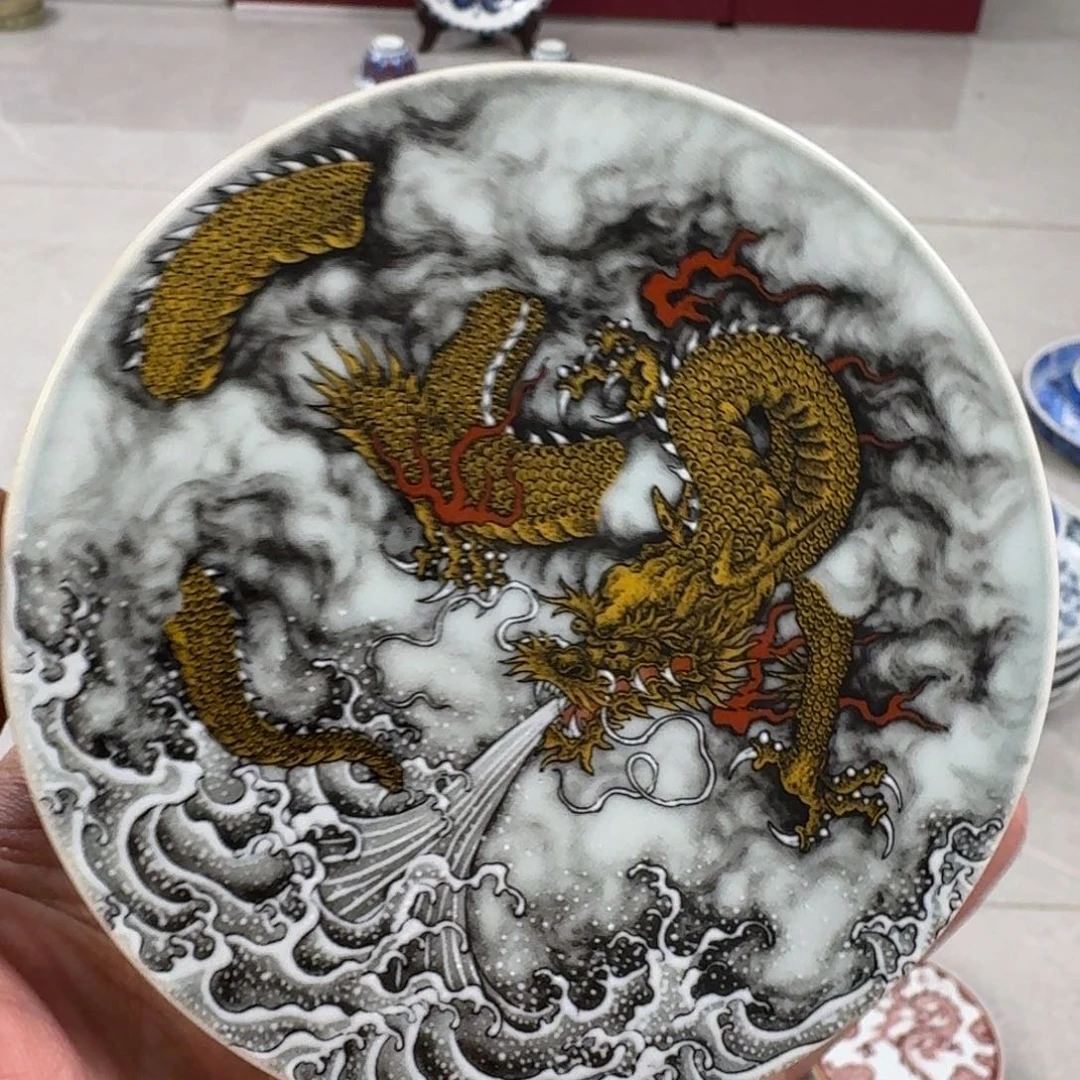 杯金龙降世盖置景德镇