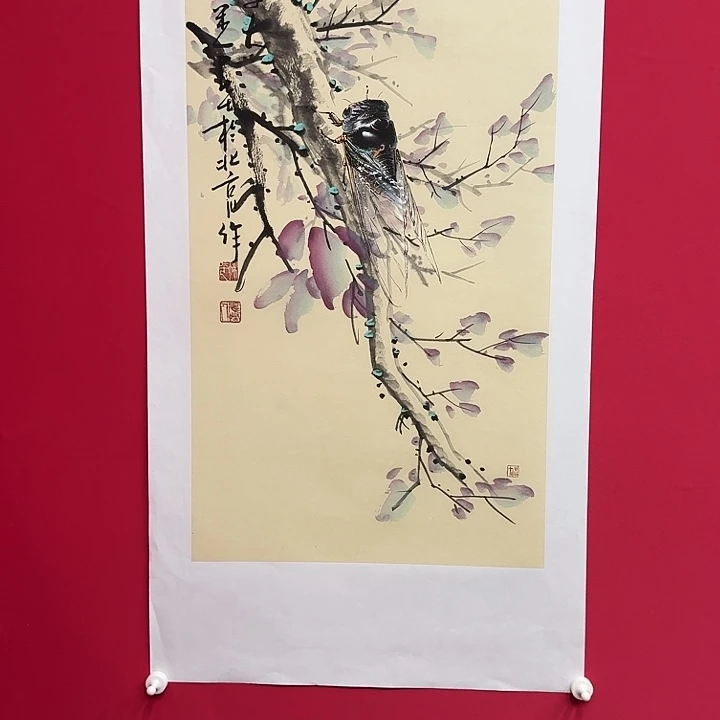 国画柳平精品纯手绘4.5平尺