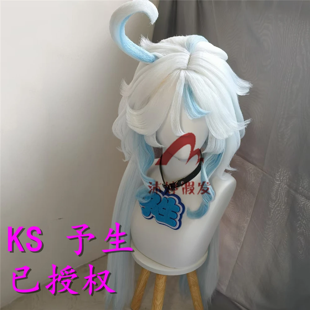 沐婷 原神 水神芙宁娜cos假发  玫瑰网毛坯 KS予生 造型假发