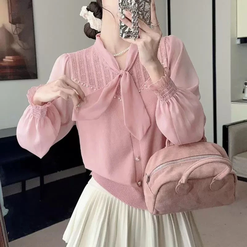 【AE001-AE999美树家】【浮力多多】2025新春新款针织上衣百搭女装