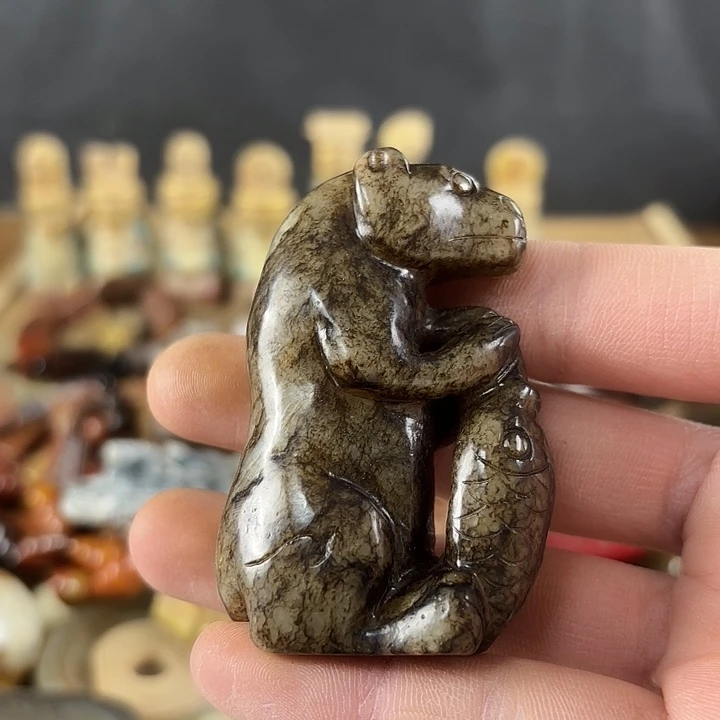 和田玉挂件未镶嵌