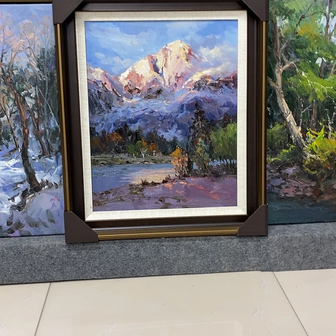 油画带外框画芯尺寸40x50cm