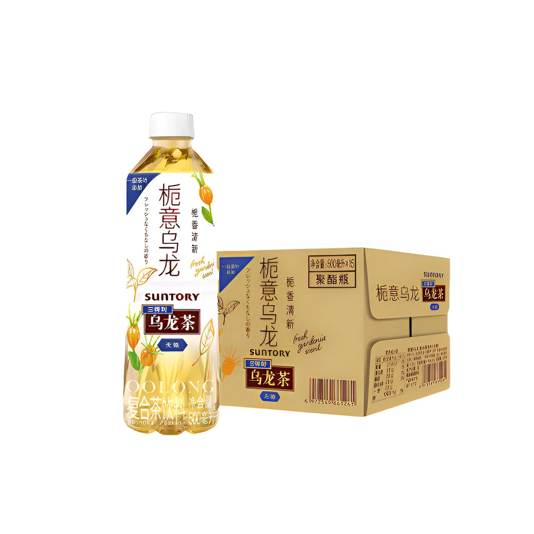 三得利乌龙茶栀意乌龙无糖500ml*15/箱保质期到2025-03