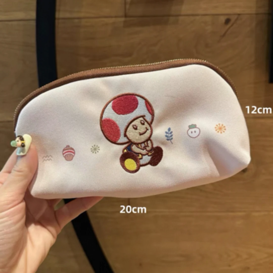 Z37 日本USJ大阪环球影城大容量马马里奥蘑菇笔袋