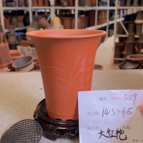 花盆紫砂紫紫砂盆