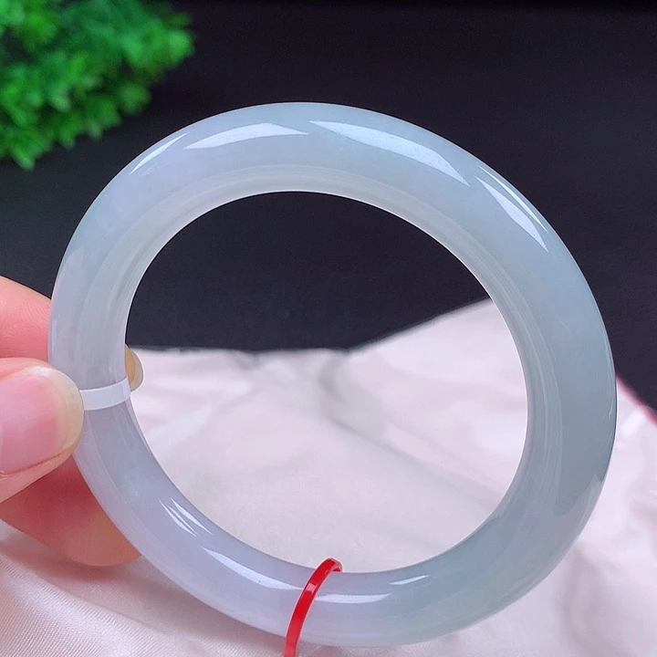 翡翠未镶嵌手镯57圈口681002